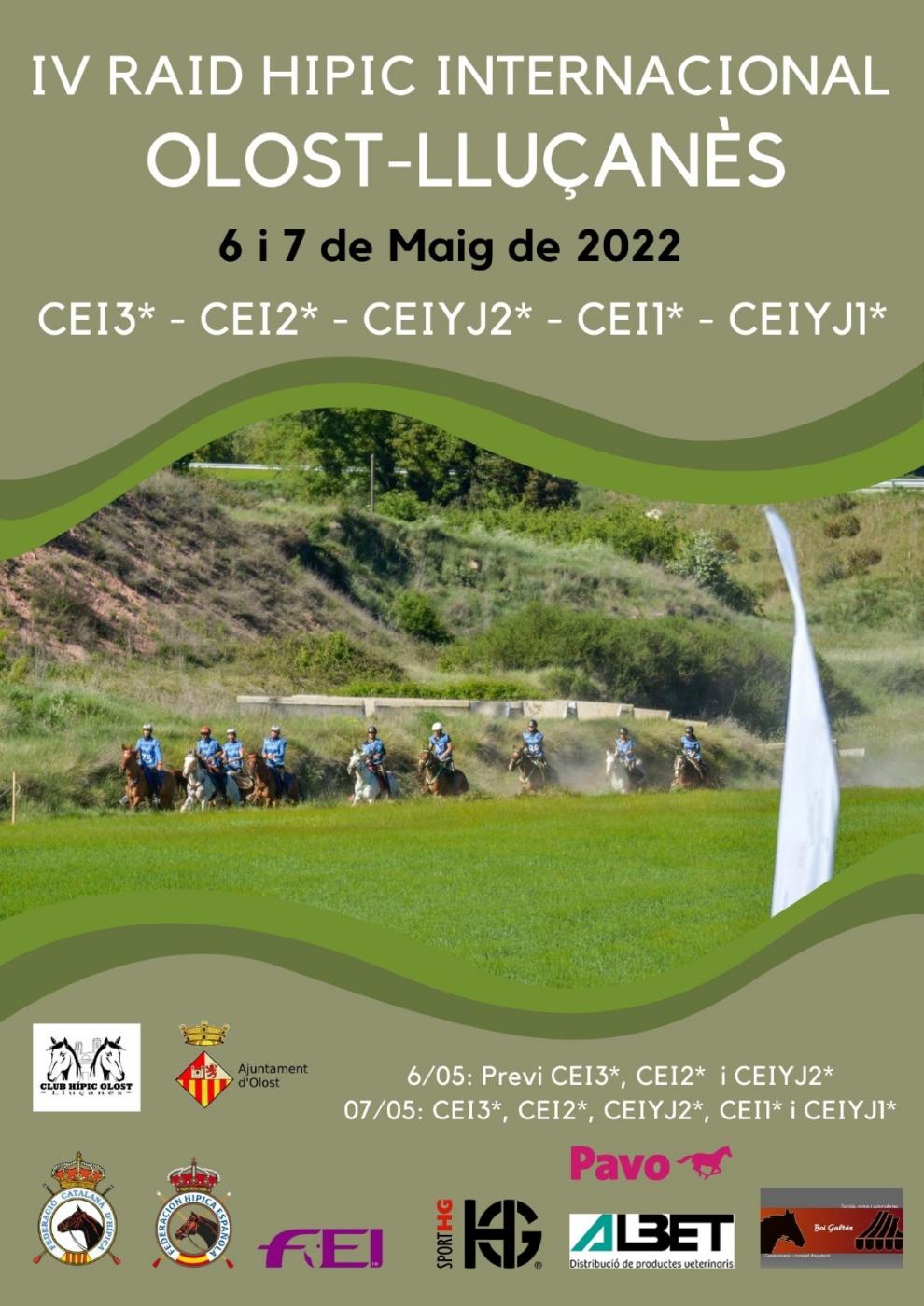 IV Raid hípic internacional Olost - Lluçanès